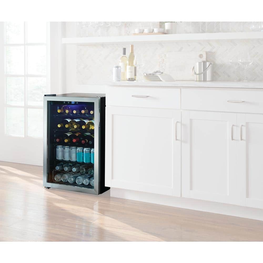Vissani 4.3 Cu. ft. Wine and Beverage Cooler in Stainless Steel (3)