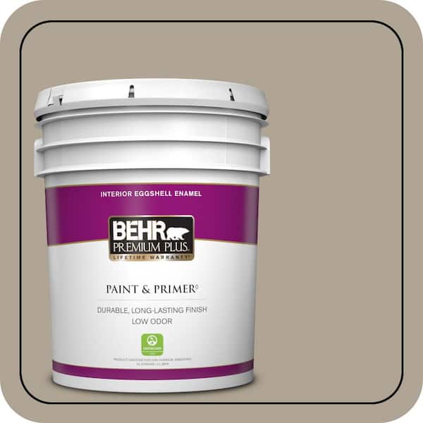 BEHR PREMIUM PLUS #730D-4 Garden Wall Enamel Low Odor & Primer (4)