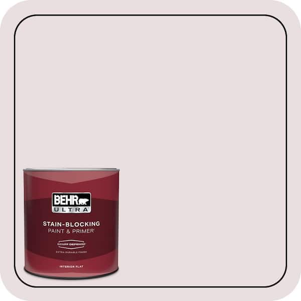 BEHR ULTRA 1 qt. #N120-1 Parasol Extra Durable Flat Interior Paint & Primer (2)