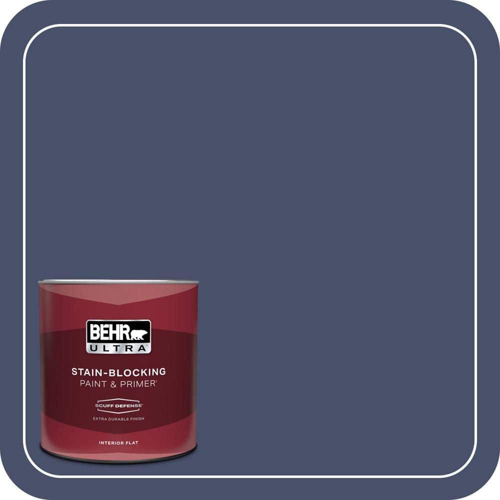 BEHR ULTRA 1 qt. #PPU15-18 Vintage Velvet Extra Durable Flat Interior Paint & Primer