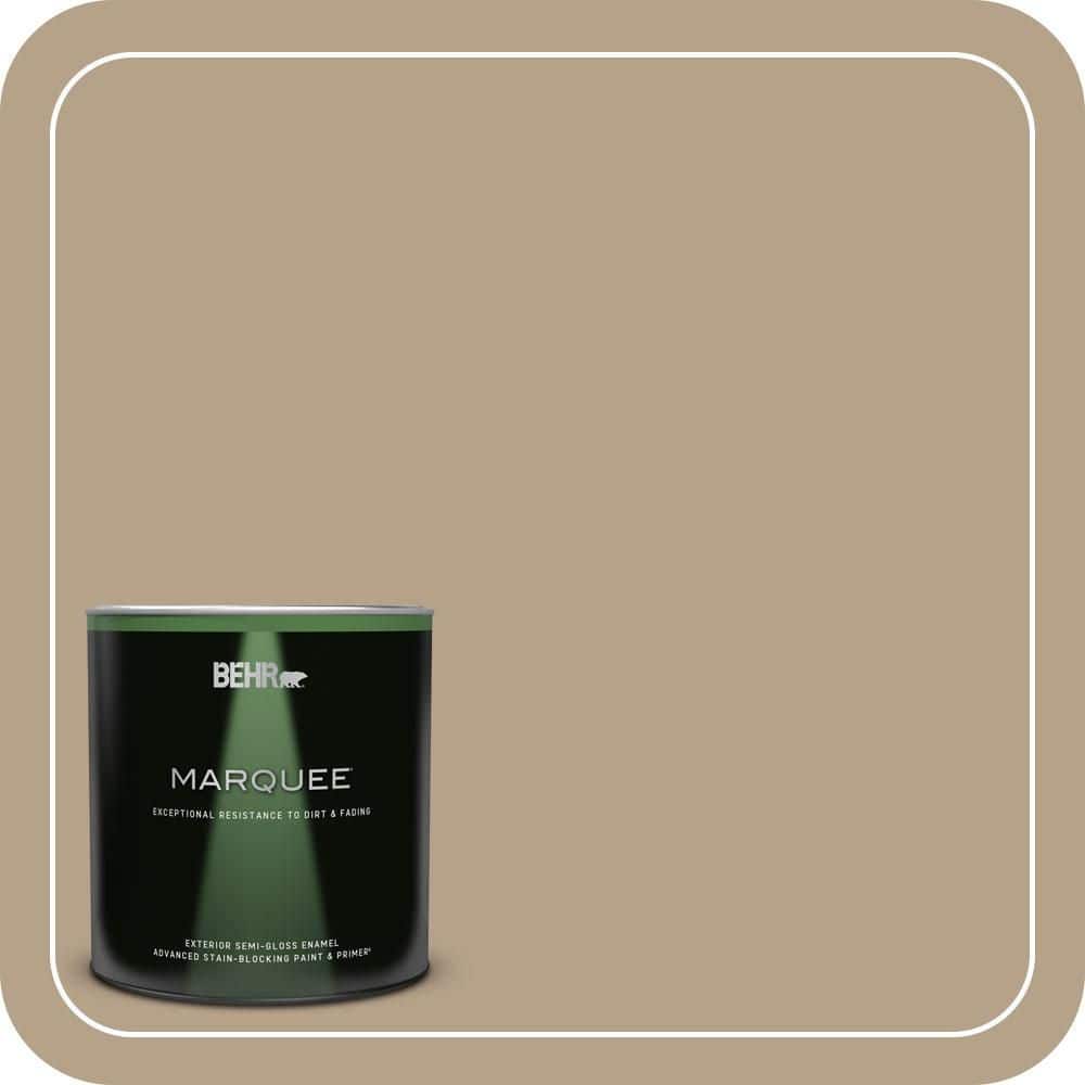 BEHR MARQUEE 1 qt. #PPU7-06 Chateau Semi-Gloss Enamel Exterior Paint & Primer