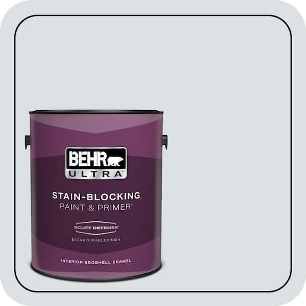 BEHR PREMIUM PLUS #ECC-32-2 Beach Wind Enamel Low Odor & Primer (2)