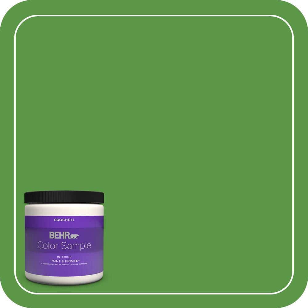 BEHR PREMIUM PLUS #430B-7 Cress Green Enamel Low Odor & Primer (1)