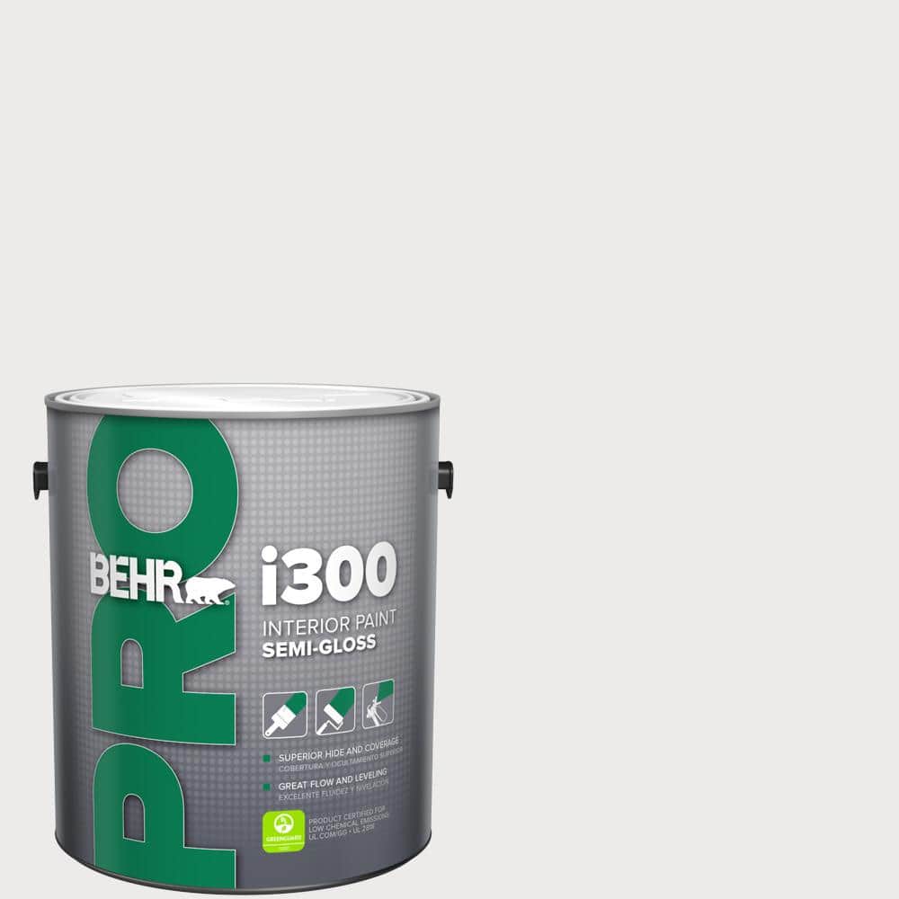 BEHR PRO 1 gal. #640E-1 Silver Chalice Semi-Gloss Interior Paint