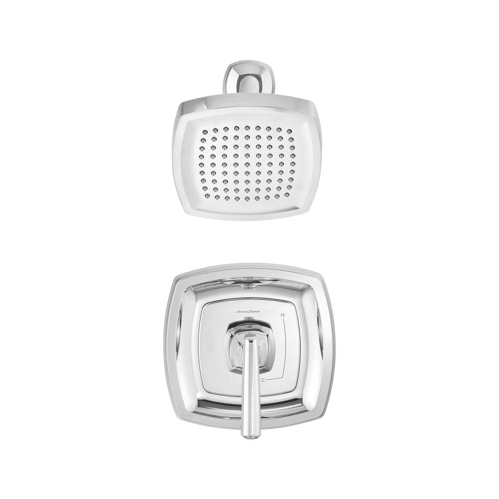 American Standard Edgemere 1-Handle Shower Faucet Trim Kit for Flash Rough-in Valves in Polished Chrome (Valve Not Included) (1)