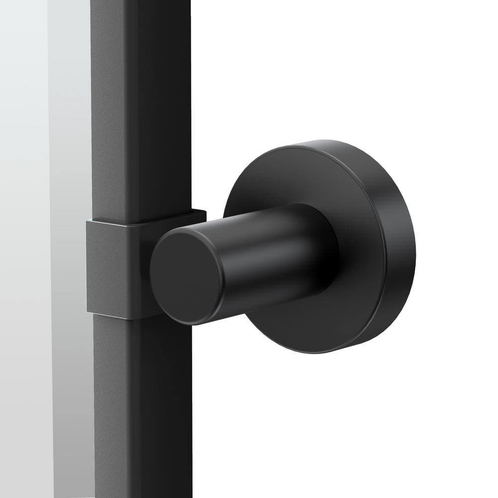 Gatco Glam 25 in. W x 33 in. H Framed Oval Beveled Edge Bathroom Vanity Mirror in Matte Black (3)