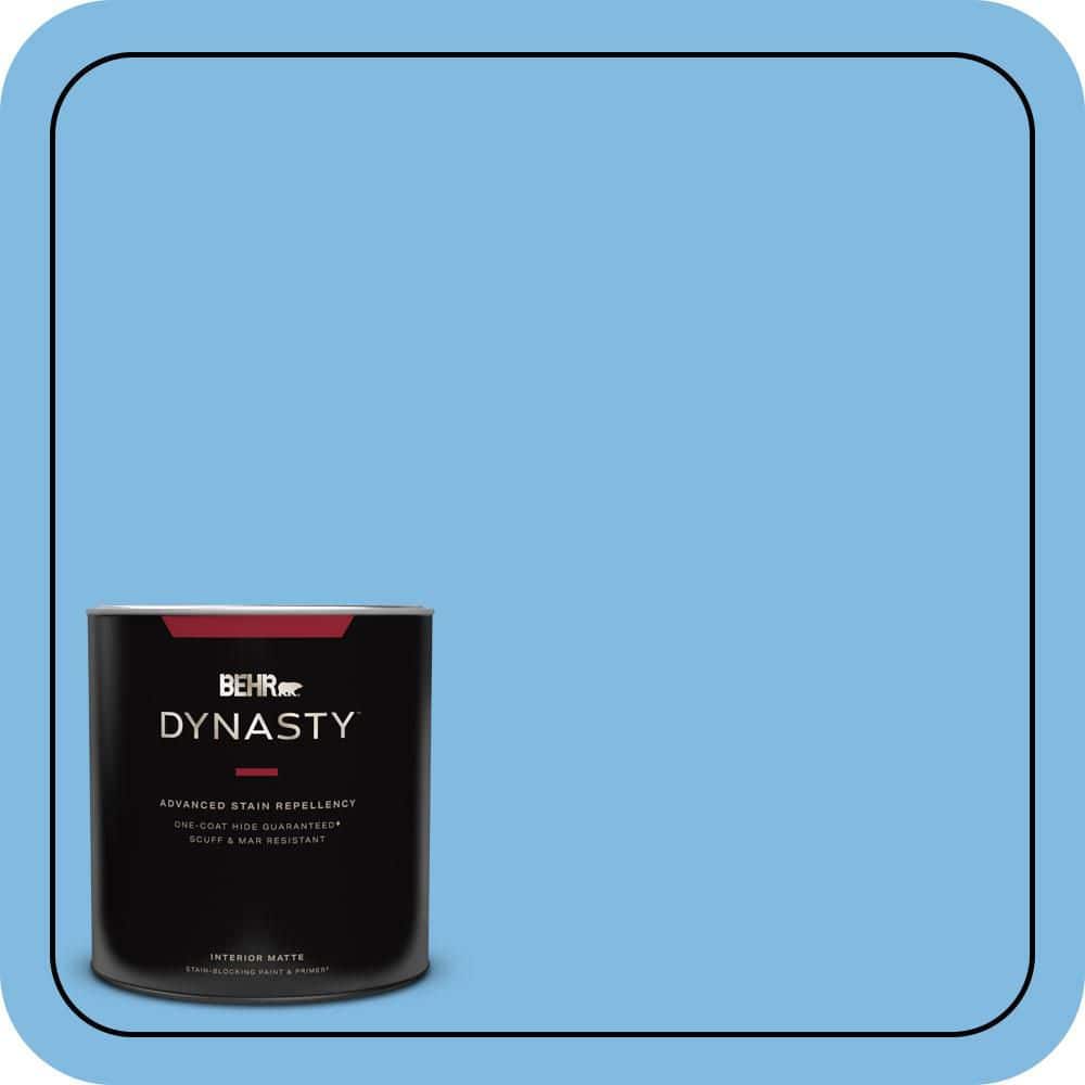 BEHR DYNASTY 1 qt. #560B-4 Enchanting Matte Interior Stain-Blocking Paint and Primer