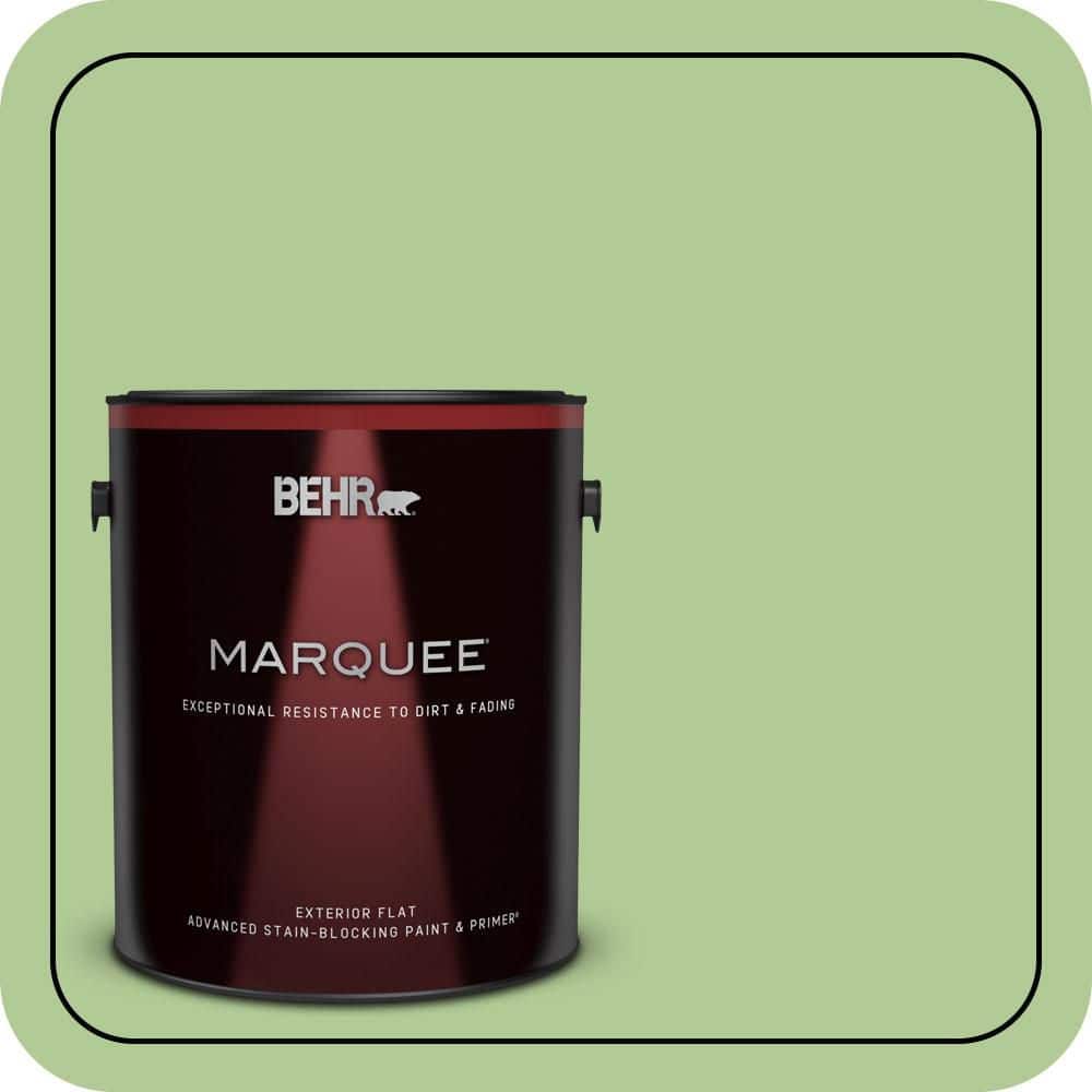 BEHR MARQUEE 1 gal. #430D-4 Garden Spot Flat Exterior Paint & Primer (1)