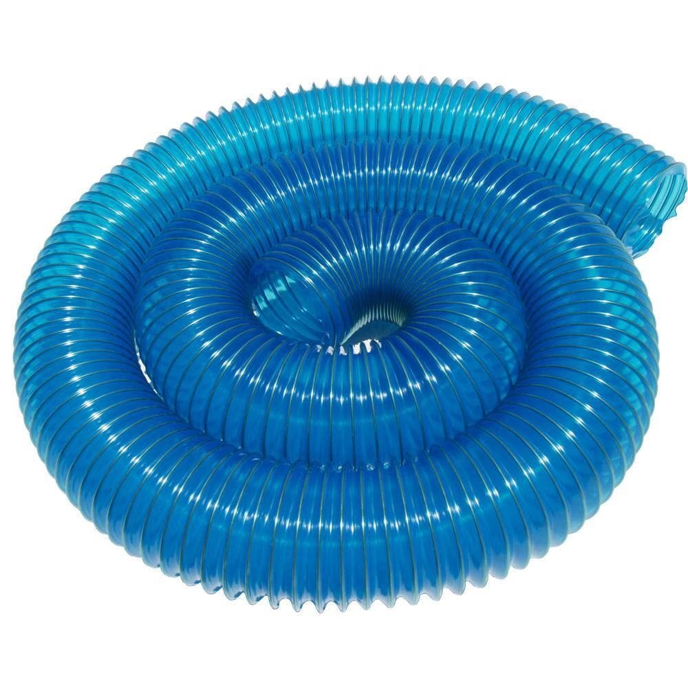 Rubber-Cal D 12 ft. PVC Flexduct Coil Flexible Ducting Blue (4)