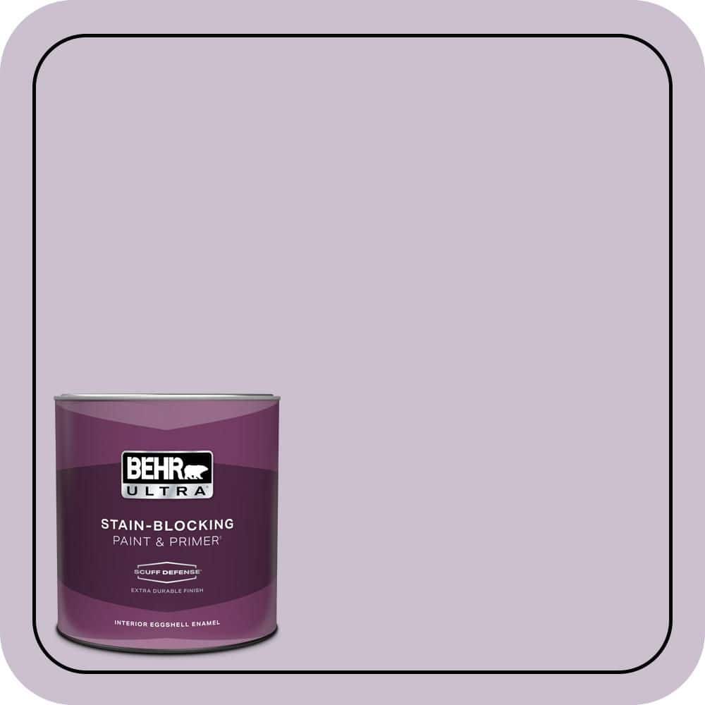 BEHR ULTRA 1 qt. #S100-2 Romantic Poetry Extra Durable Eggshell Enamel Interior Paint & Primer