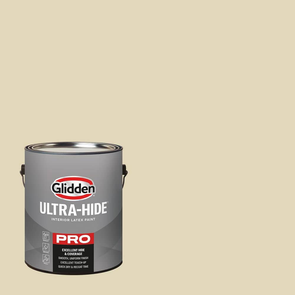 Glidden Ultra-Hide 1 gal. PPG1026-1 Namaste Ultra Flat Interior Paint
