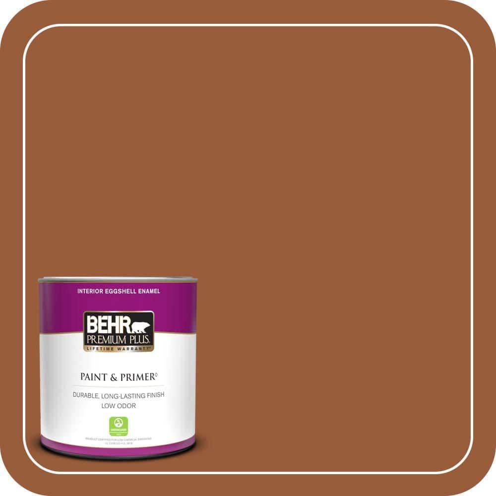 BEHR PREMIUM PLUS #240D-7 Chestnut Stallion Enamel Interior/Exterior Paint & Primer Color Sample (1)