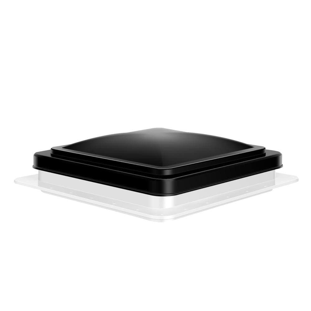 Unbranded 14 in x 14 in RV Roof Vent Kit Manual Lift Black Lid for Trailer Camper Roof Vent Replacement (3)