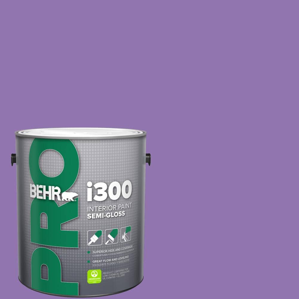 BEHR PRO 1 gal. #P570-5 Romantic Moment Semi-Gloss Interior Paint