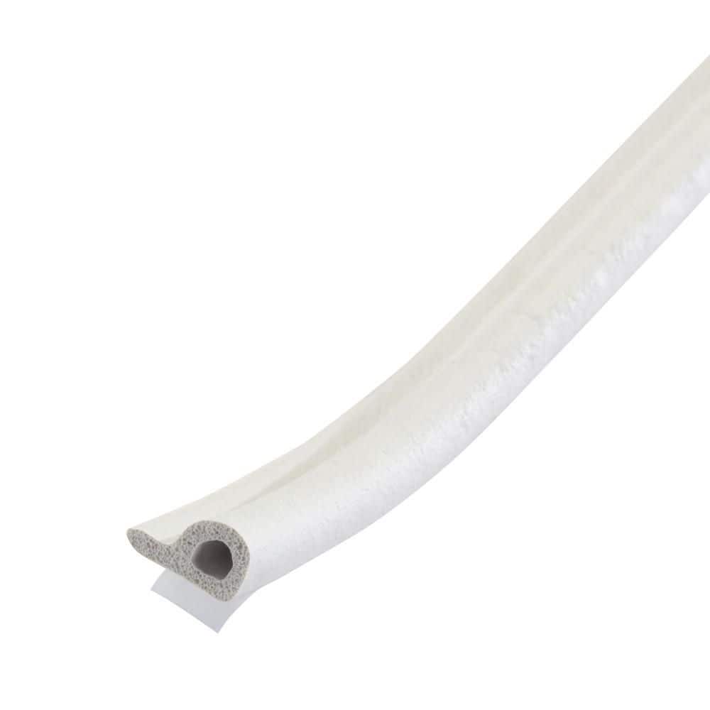 M-D Building Products 7/32 in. x 3/8 in. x 17 in. White Premium Rubber Window Seal for Small Gaps