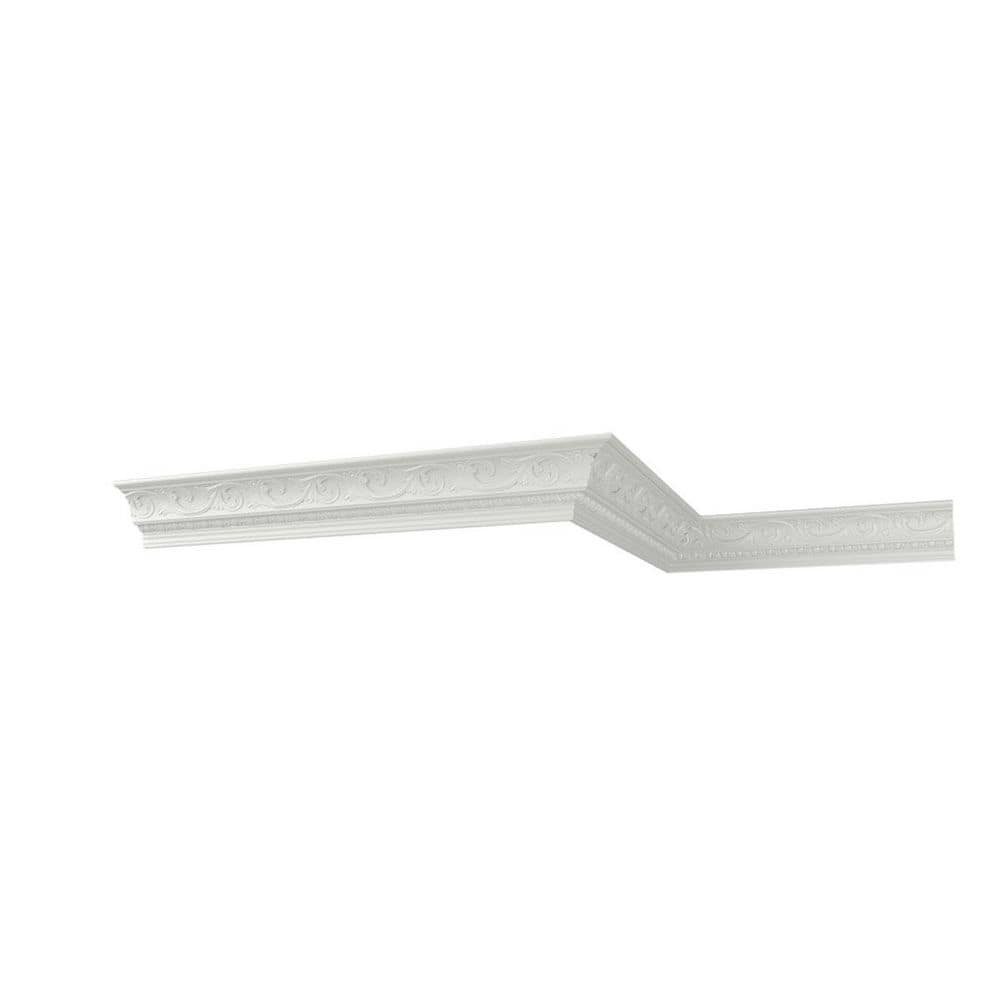 Ekena Millwork Sylvia 4.625 in. D x 7 in. W x 96 in. L Polyurethane Crown Moulding (1)