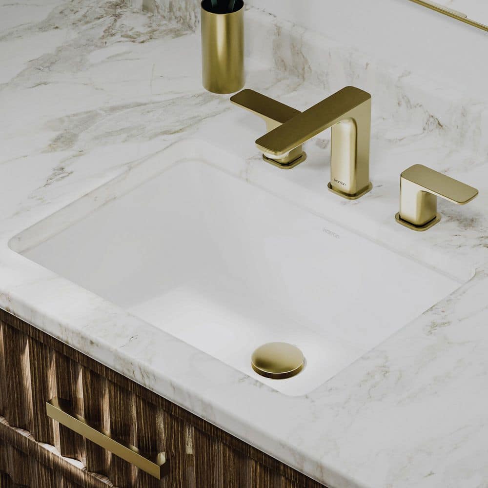 Karran Valera 20-1/2 in. x 15-3/8 in. Rectangular Undermount Vitreous China Bathroom Sink in White (2)