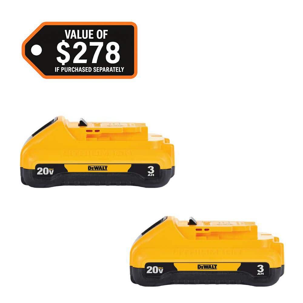 DEWALT V MAX XR POWERSTACK Lithium-Ion 0Ah Battery (1)