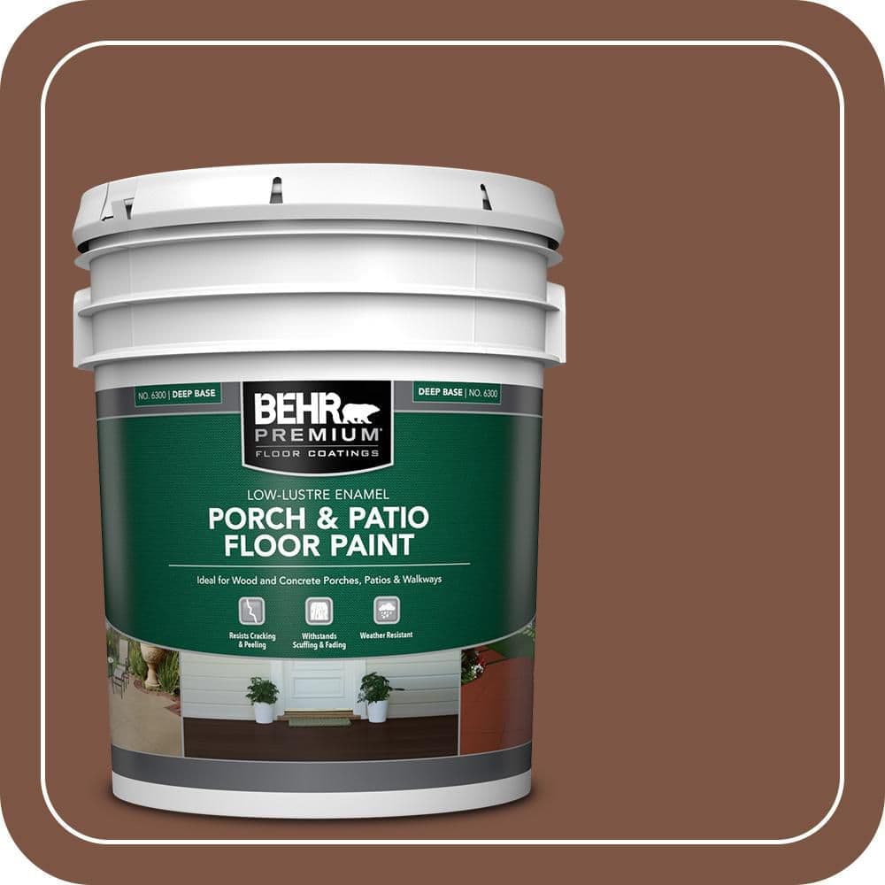 BEHR PREMIUM #ECC-54-3 Textured Low-Lustre Enamel Interior/Exterior Porch and Patio Anti-Slip Floor Paint (1)