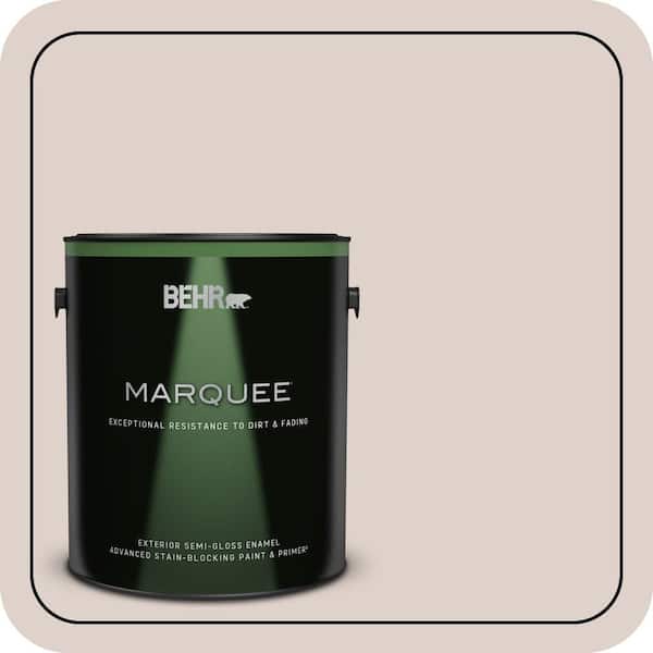 BEHR MARQUEE 1 gal. #N150-1 Mocha Ice Semi-Gloss Enamel Exterior Paint & Primer (1)