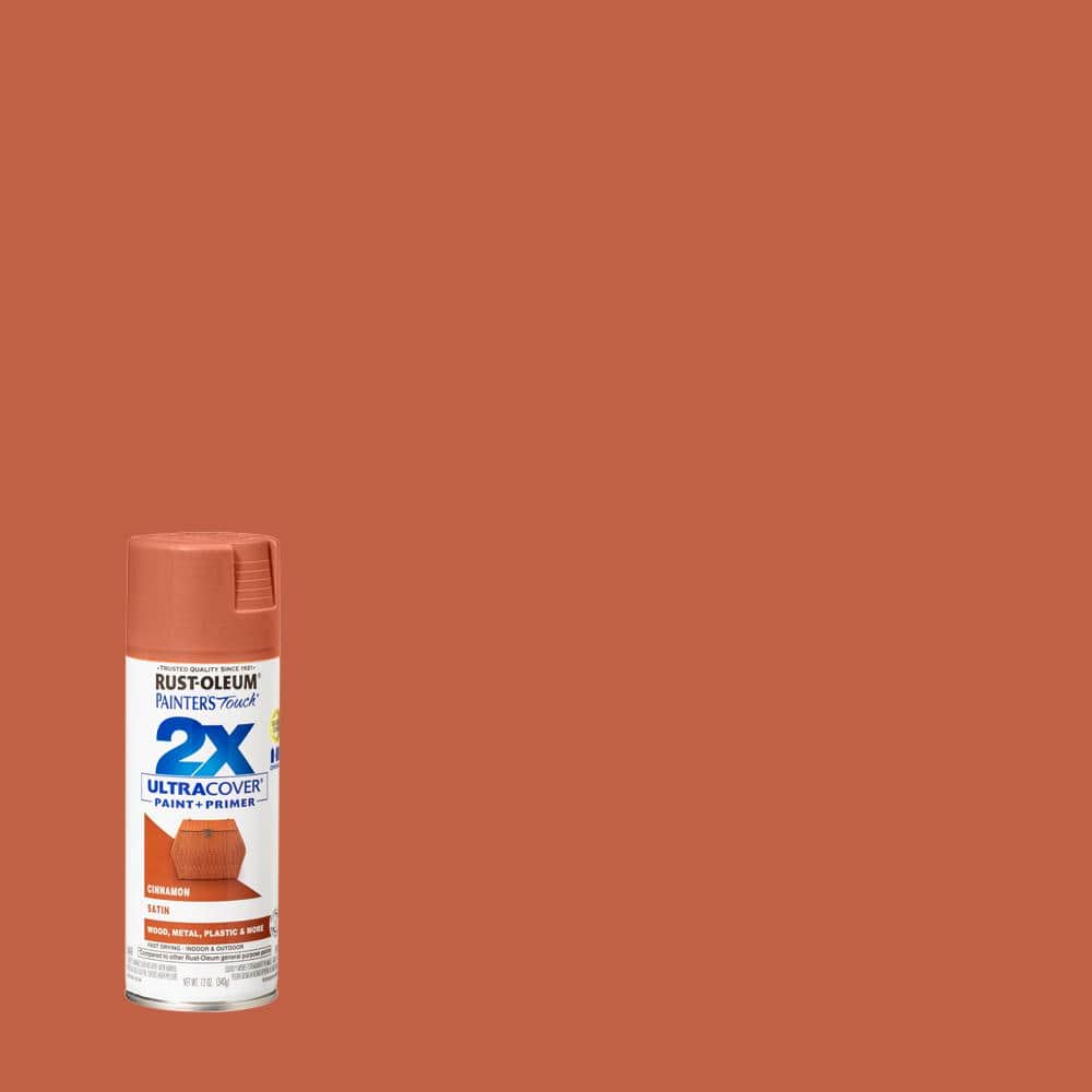 Rust-Oleum Painter's Touch 2X 12 oz. Satin Cinnamon General Purpose Spray Paint