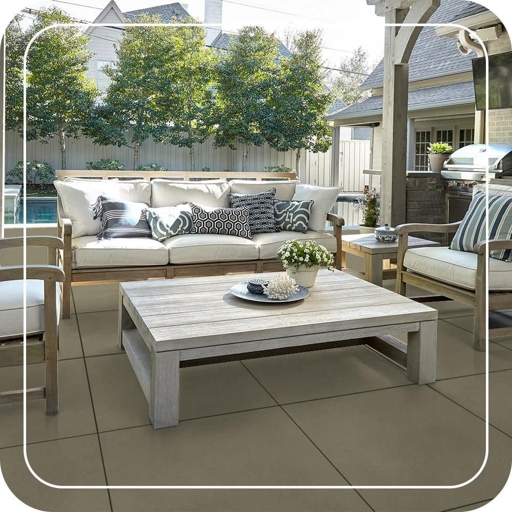 BEHR PREMIUM #PPU8-21 Textured Low-Lustre Enamel Interior/Exterior Porch and Patio Anti-Slip Floor Paint (3)