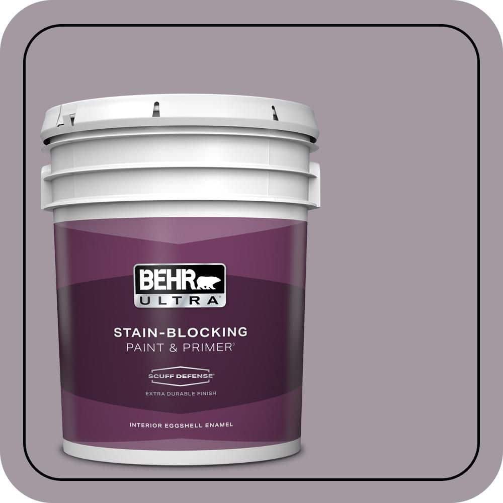 BEHR ULTRA 5 gal. #N570-3 Art Nouveau Glass Extra Durable Eggshell Enamel Interior Paint & Primer