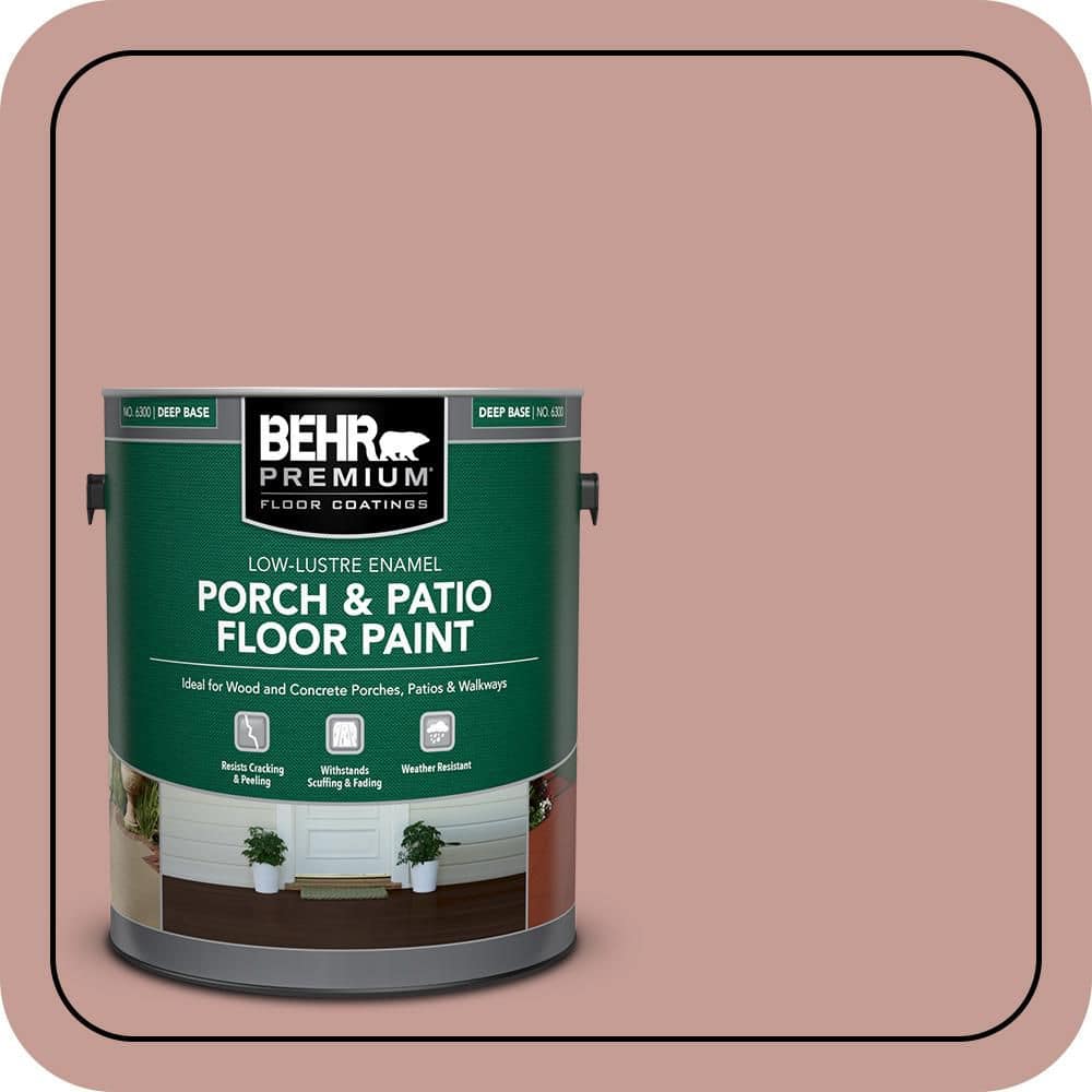 BEHR PREMIUM #S170-4 Textured Low-Lustre Enamel Interior/Exterior Porch and Patio Anti-Slip Floor Paint (1)