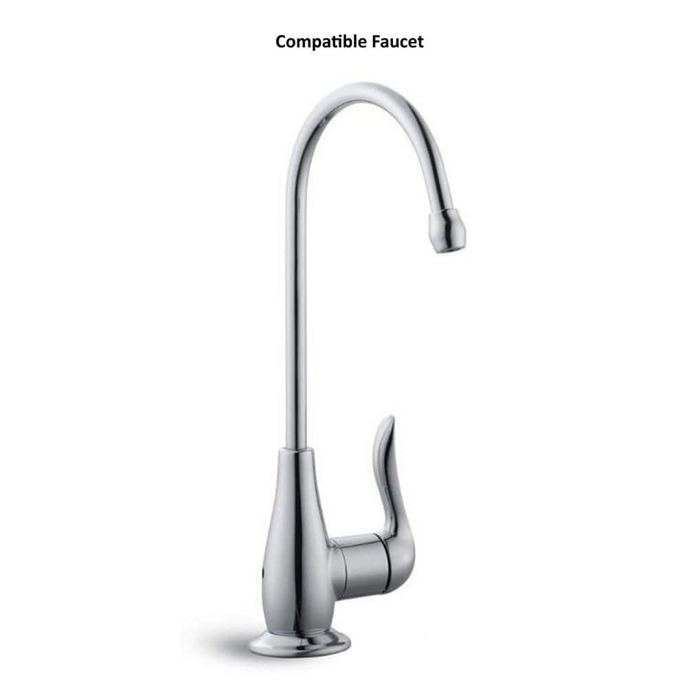 Glacier Bay Replacement Filtration Faucet Handle Kit, Chrome (2)
