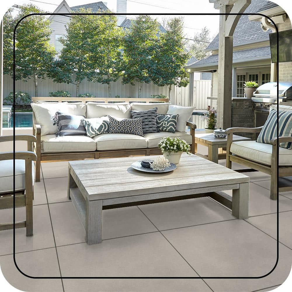 BEHR PREMIUM 1 gal. #N320-2 Toasty Gray Textured Low-Lustre Enamel Interior/Exterior Porch and Patio Anti-Slip Floor Paint (4)