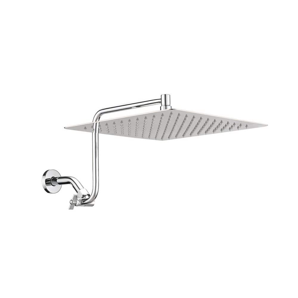 Unbranded 144-Jet High Pressure Shower System with 12 in. Arm in Chrome (1)