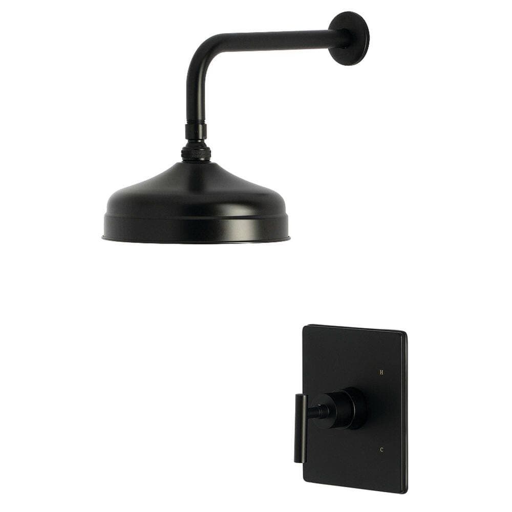 Kingston Brass Manhattan 1-Handle Shower Faucet 1.8 GPM in Matte Black