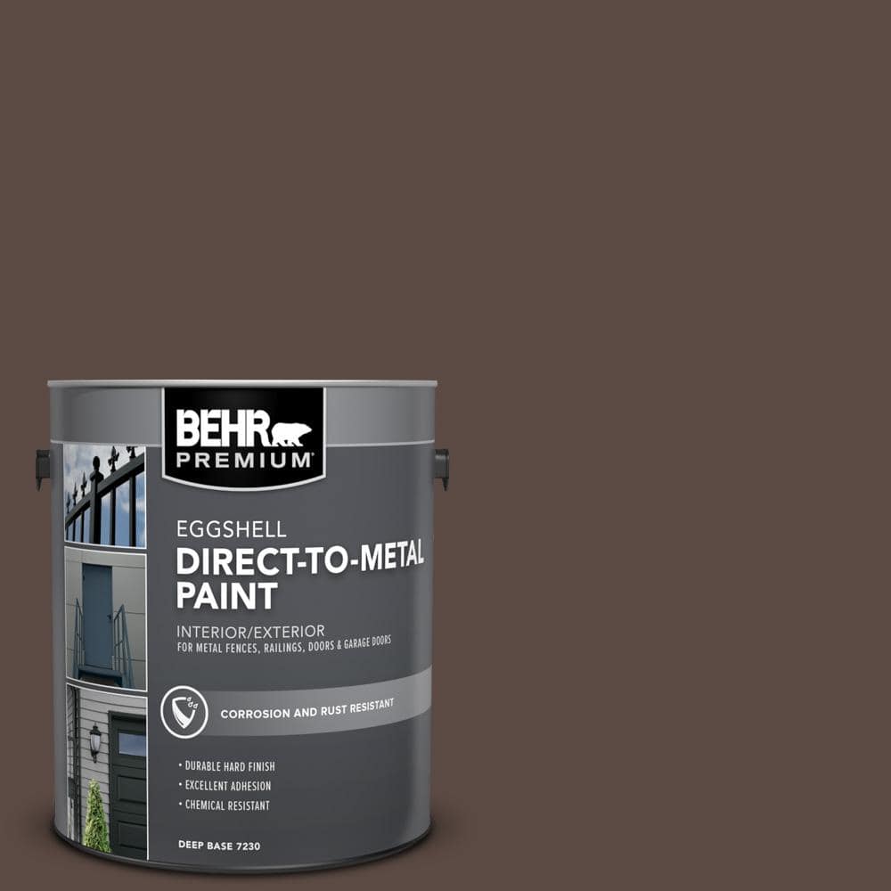 BEHR PREMIUM 1 gal. #S-G-790 Bear Rug Eggshell Direct to Metal Interior/Exterior Paint (1)