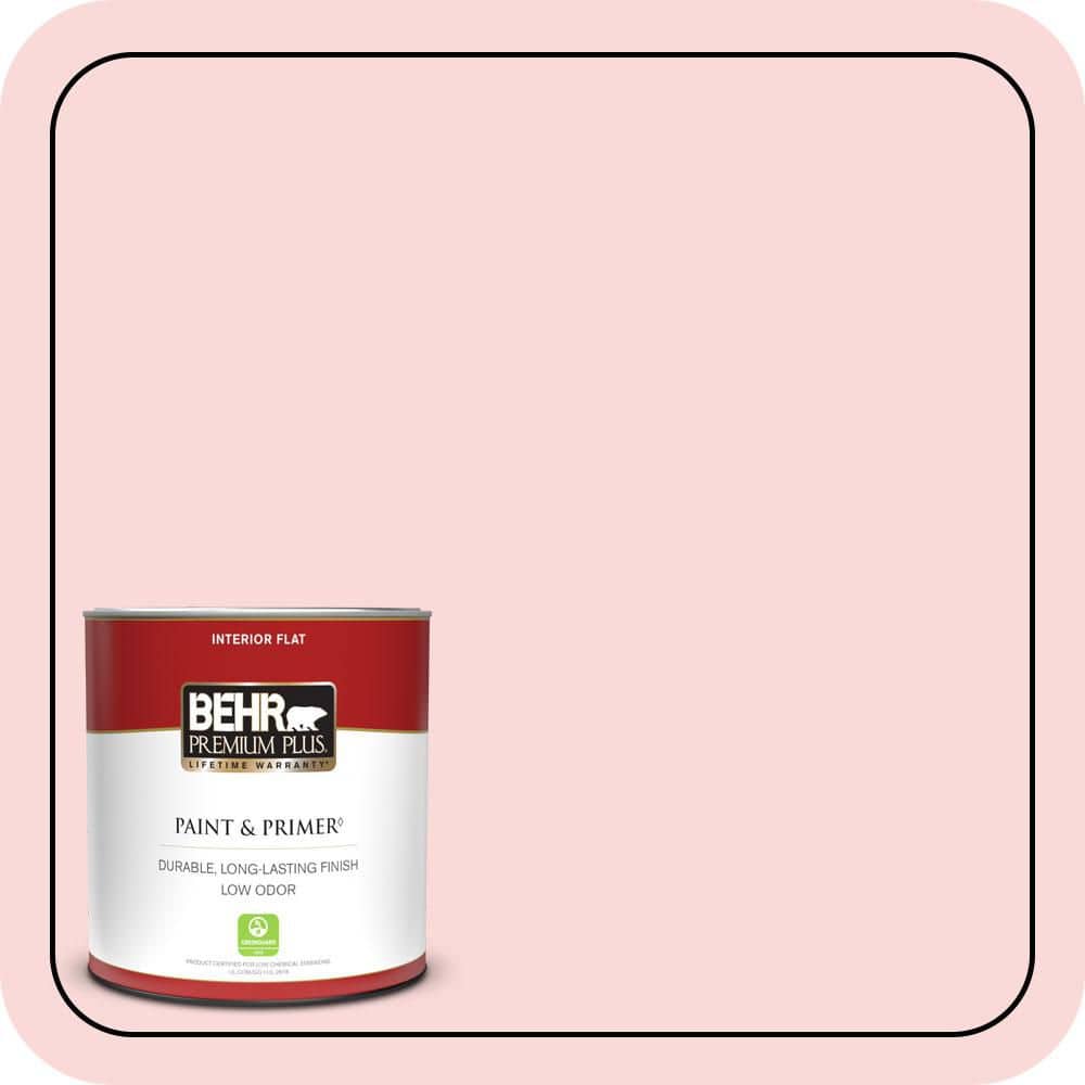 BEHR PREMIUM PLUS #140A-2 Coy Pink Enamel Low Odor & Primer (1)