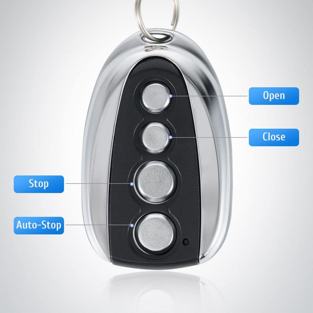 DOORADO 4-Button Remote Transmitter for Automatic Gate Openers (2)