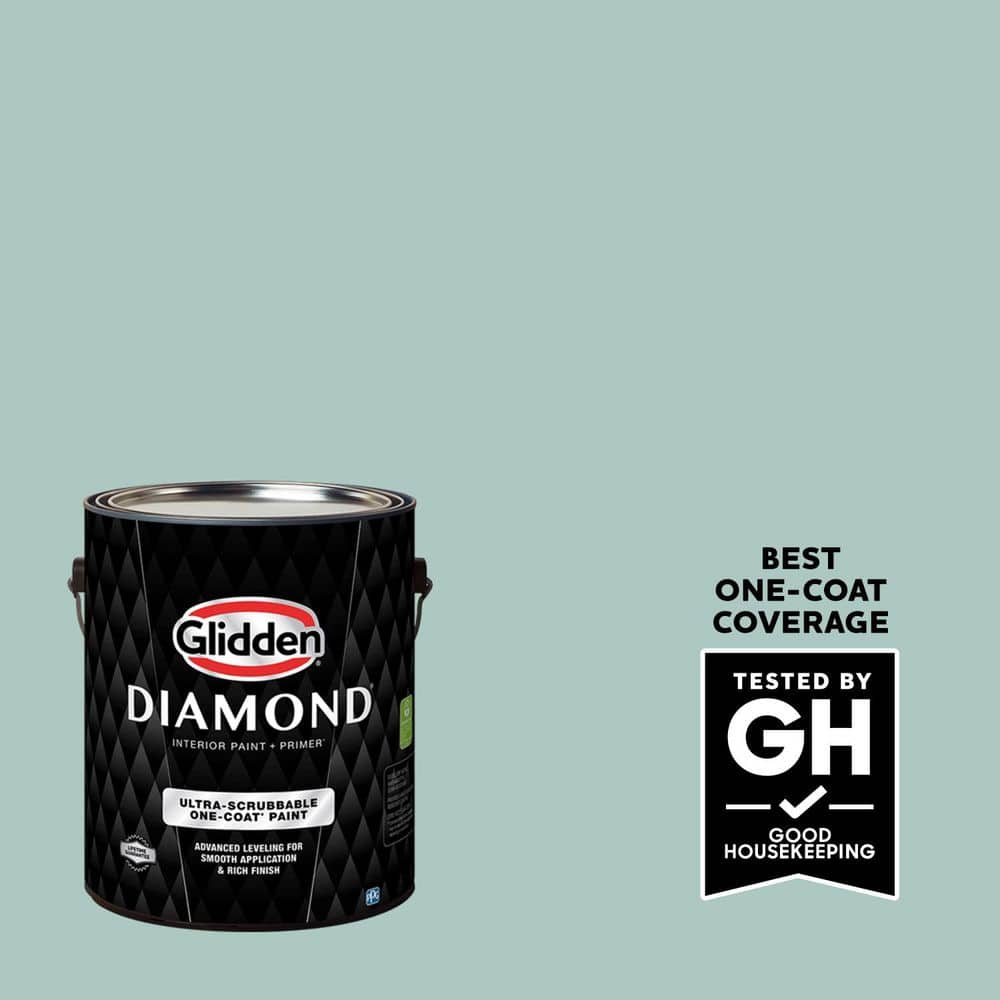 Glidden Diamond 1 gal. PPG1137-4 Copenhagen Semi-Gloss Interior Paint with Primer