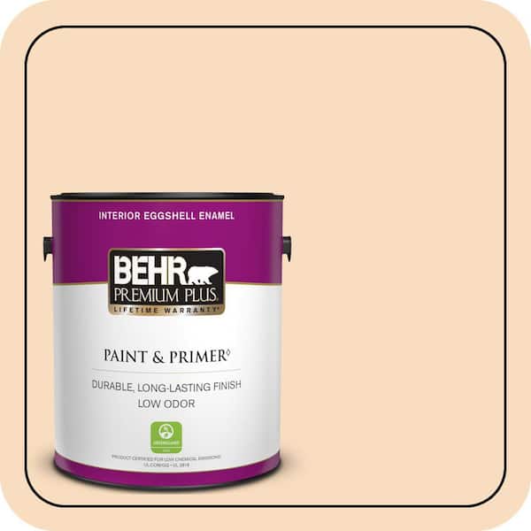 BEHR PREMIUM PLUS #M240-2 Pinch of Pearl Enamel Low Odor & Primer (2)