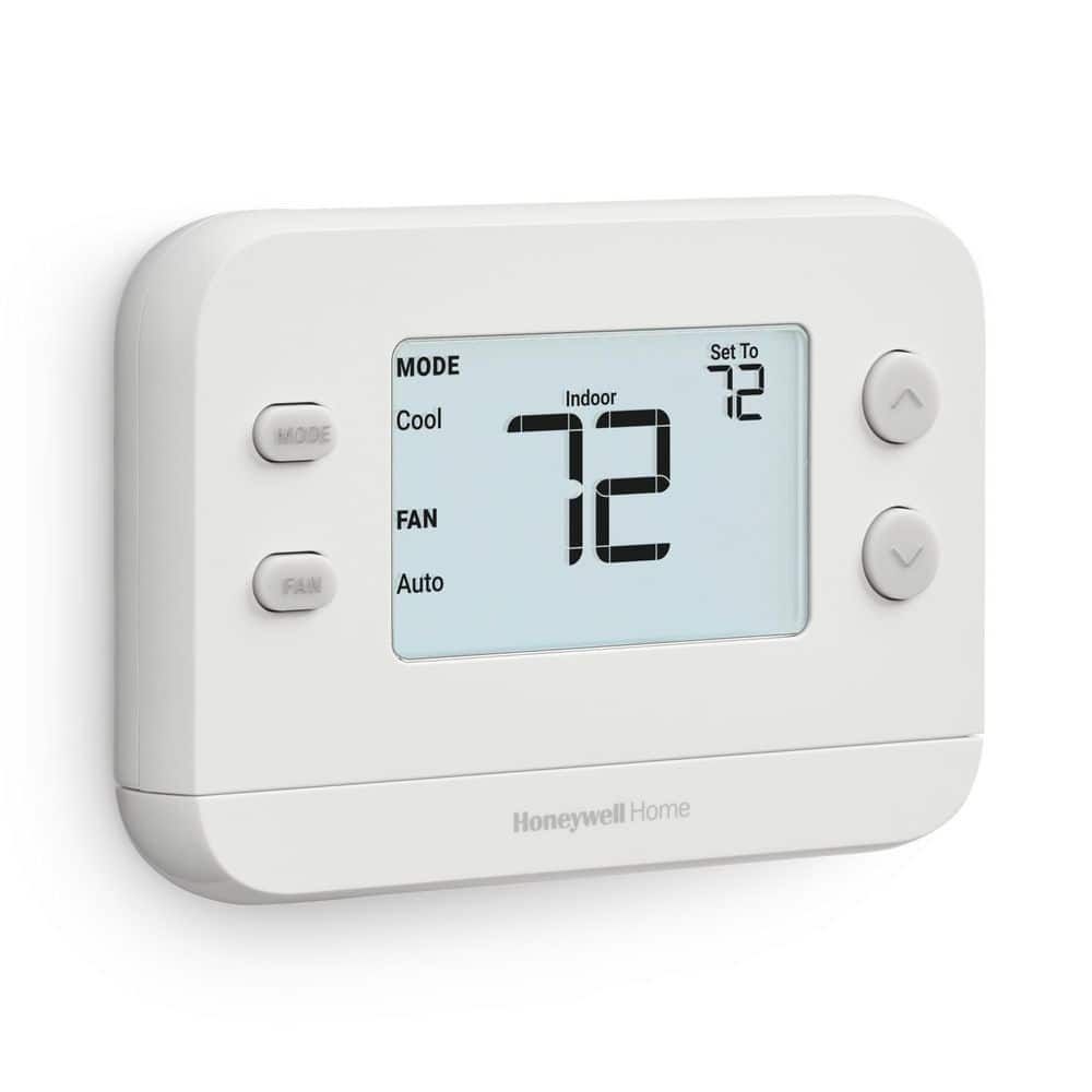Honeywell Home X1N Non-Programmable Thermostat, Single-Stage, 1-Heat/1-Cool (2)