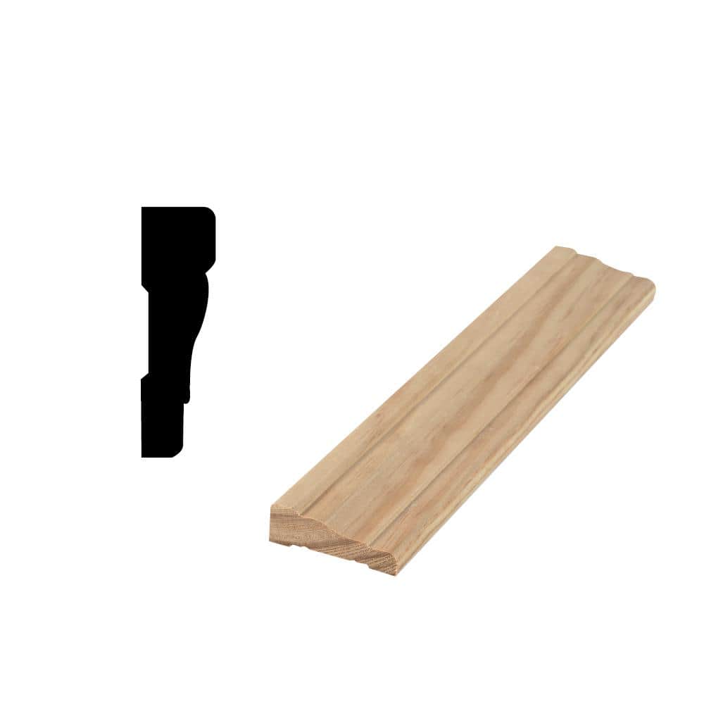 Woodgrain Millwork WM 356 21/32 in. x 2-7/32 in. x 84 in. Prestained Clear Pine Casing (1)