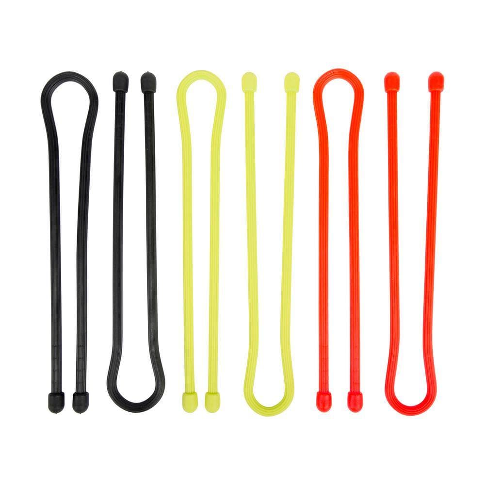 Nite Ize 18 in. Gear Tie ProPack Assorted (6-Pack) (2)