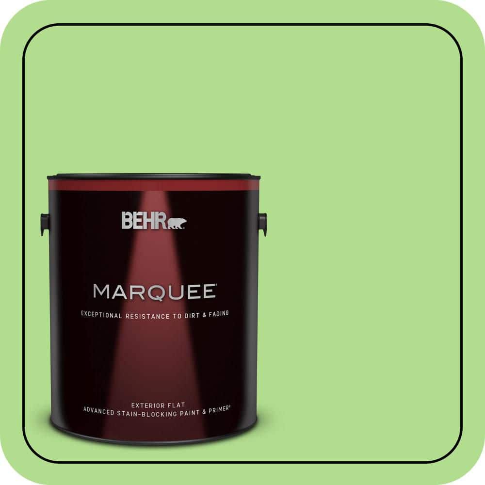 BEHR MARQUEE 1 gal. #MQ4-46 Early Spring Flat Exterior Paint & Primer