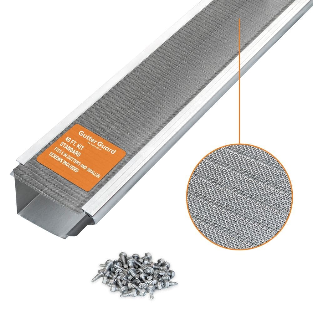 Gutter Guard by Gutterglove 3 ft. L W Micro-Mesh Gutter Guard ( Kit- Nominal)