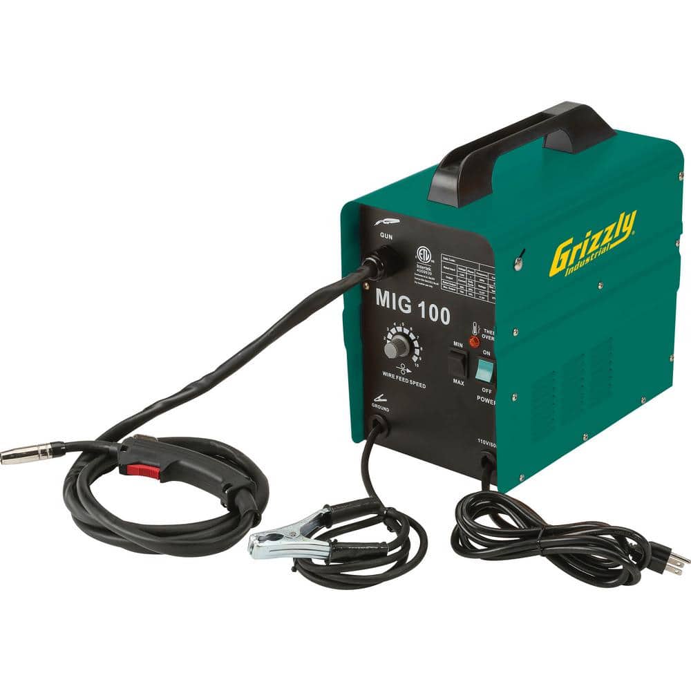 Grizzly Industrial 110-Volt Flux Cored Wire Feed Welder (2)