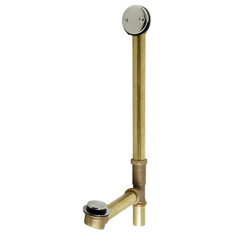 Kingston Brass Made To Match Toe Touch Tub Waste and Overflow in Polished Nickel