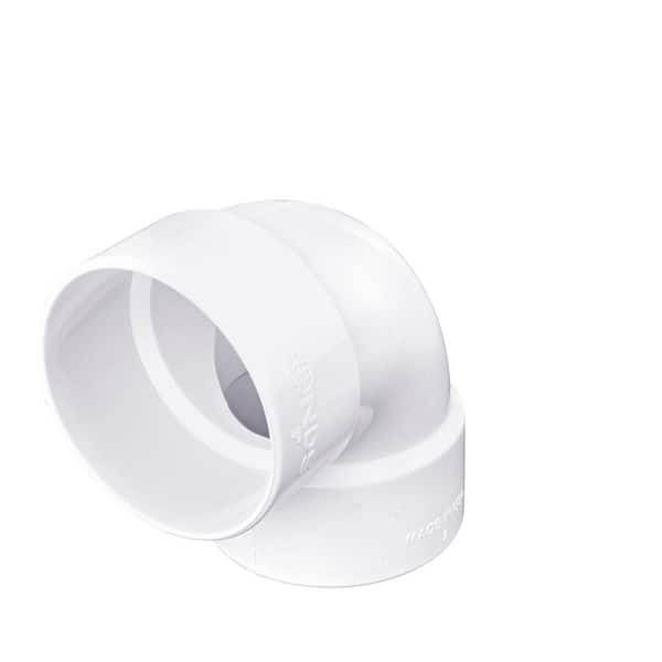 NDS PVC S&D 90° Elbow, 3 in. Hub X Hub (2)