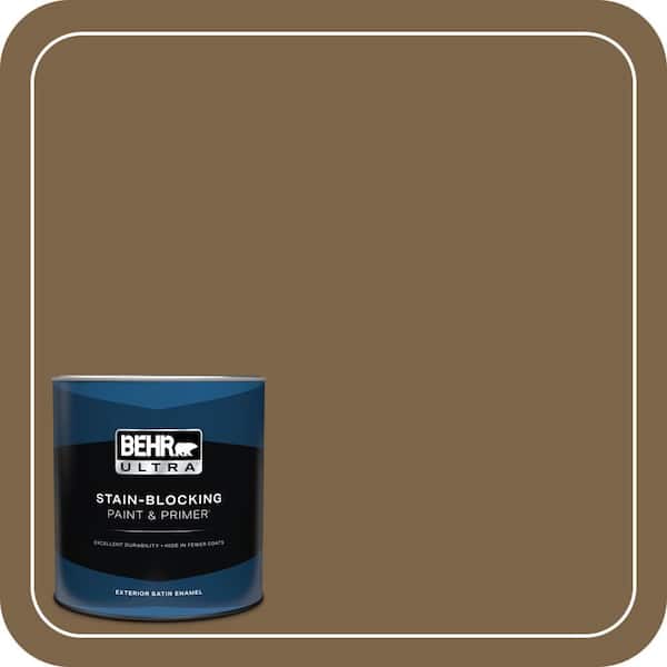 BEHR ULTRA 1 qt. #PPU4-19 Arts and Crafts Satin Enamel Exterior Paint & Primer (2)