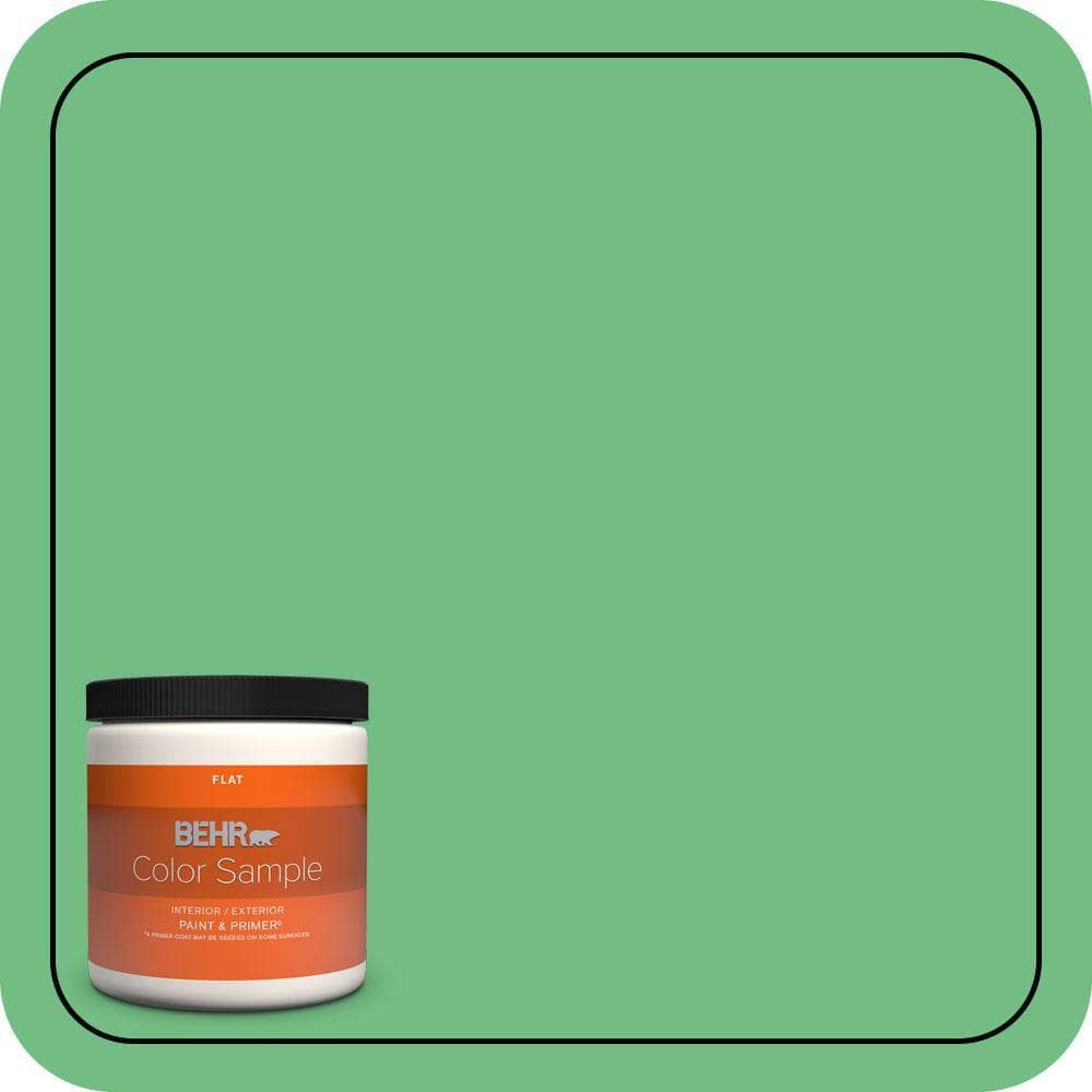 BEHR PREMIUM PLUS #P400-5 Winter Shamrock Enamel Low Odor & Primer (1)