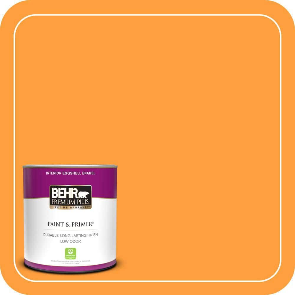 BEHR PREMIUM PLUS #S-G-300 Hawaiian Passion Enamel & Primer Color Sample (1)