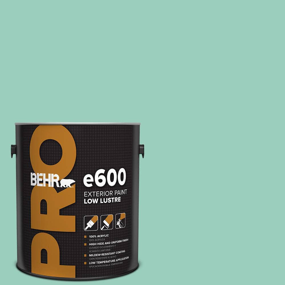 BEHR PRO 1 gal. #HDC-SM14-6 Thermal Aqua Low Luster Exterior Paint