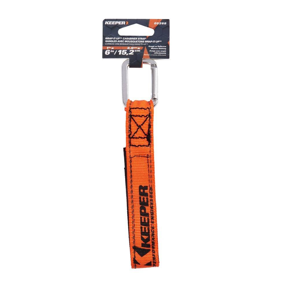 Keeper Orange Wrap-It-Up Carabiner Strap (3)
